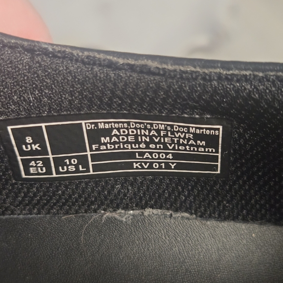 Dr. Martens Black Addina Shoes - Picture 5 of 5